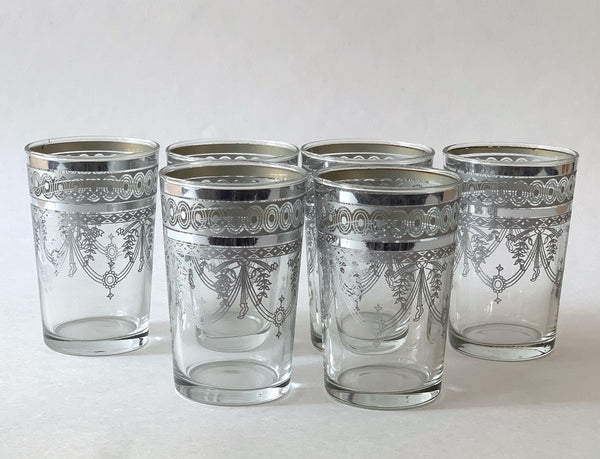Moroccan Tea Glasses With Handle - Marrakeche Crafts